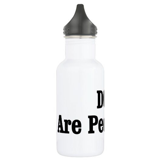 HONDEN zijn ook mensen! Waterfles (Links)