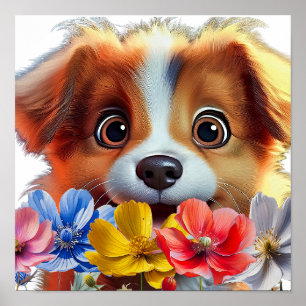 Honden zijn Schattig Verhip Poster