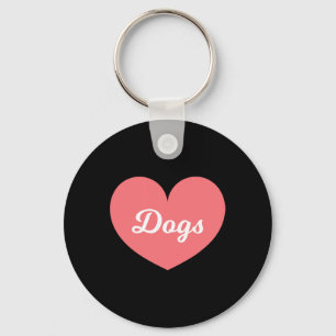 Honden zijn waar ik meer van hou dan van mijn vrie sleutelhanger
