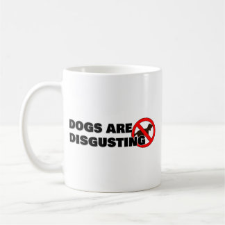 Honden zijn weerzinwekkend koffiemok