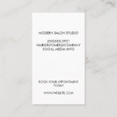 Honden zitten | Dierenverzorging Afsprakenkaartje (Achterkant)