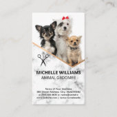 Honden Zitten | Trimmer Visitekaartje (Voorkant)