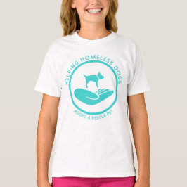 "Honden zonder dak helpen" T-shirt