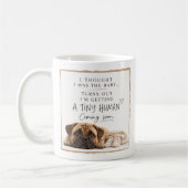 Honden Zwangerschapsaankondiging Koffiemok (Links)
