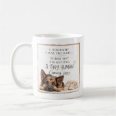 Honden Zwangerschapsaankondiging Koffiemok (Links)