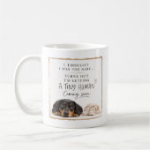 Honden Zwangerschapsaankondiging Koffiemok (Links)