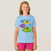 Honden zwembadfeest t-shirt (Voorkant volledig)