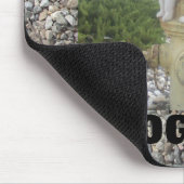 Hondenaas Kat op een Hydrant Muismat (Hoek)