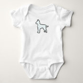 Hondenafbeelding romper (Voorkant)