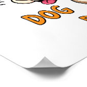 Hondenafleiding - Hilarische hondenfocus mislukt Poster (Hoek)