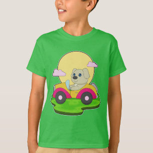 hondenauto t-shirt