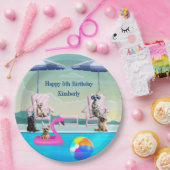 Hondenbadfeest Papieren Bordje (Feest)