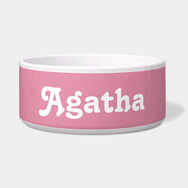 Hondenbak Agatha Voerbakje (Voorkant)