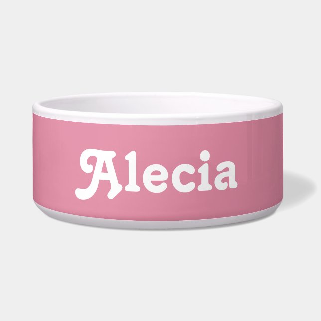 Hondenbak Alecia Voerbakje (Voorkant)