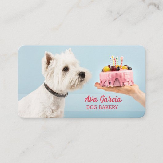 hondenbakkerij visitekaartje (Voorkant)