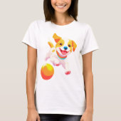 Hondenbal spelen t-shirt (Voorkant)
