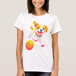 Hondenbal spelen t-shirt