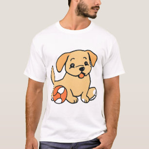 Hondenbal spelen t-shirt