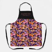 hondenbeendervoer apron schort (Voorkant)