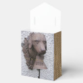 hondenbel met sleutelhondenjaar 2018 gunstbox bedankdoosjes (Geopend)