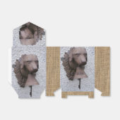 hondenbel met sleutelhondenjaar 2018 gunstbox bedankdoosjes (Uitgevouwen)