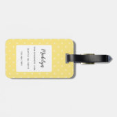 Hondenbench ID-labels voor Boxers Bagagelabel (Achterkant horizontaal)