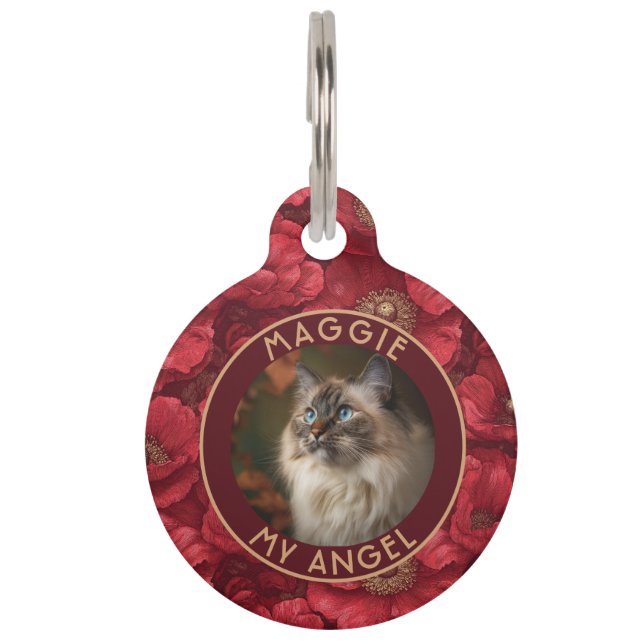 Hondenbezitters Geschenk Anemoon Huisdierpenning (Voorkant)