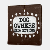 Hondenbezitters hebben meer plezier in Ornament (Links)