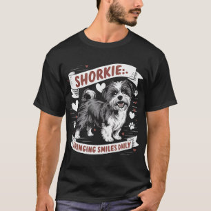 Hondenbezitters Shorkie-bezitter Hondenliefhebber T-shirt