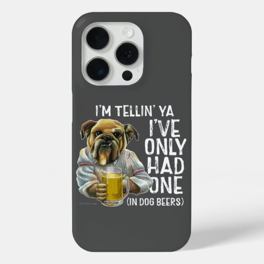 Hondenbieren Case-Mate iPhone Hoesje (Achterkant)
