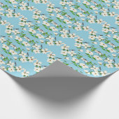 hondenbloem cadeaupapier (Hoek)