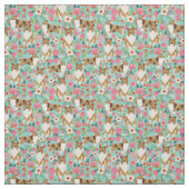  hondenbloem stof (Swatch)