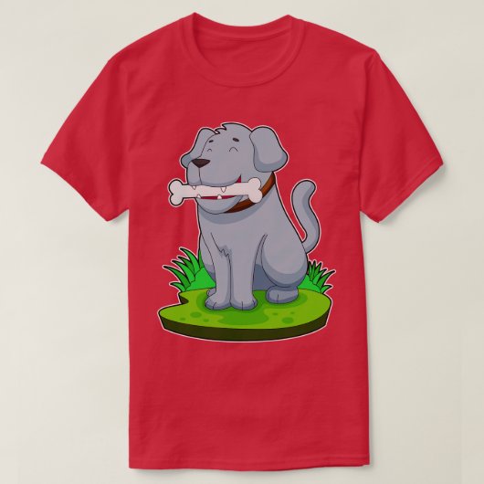 Hondenbot 1 t-shirt (Design voorkant)