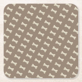 Hondenbot Kartonnen Onderzetters (Voorkant)