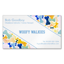 hondenbotontwerp bedrijf Stationery Visitekaartje Magnetisch Visitekaartje