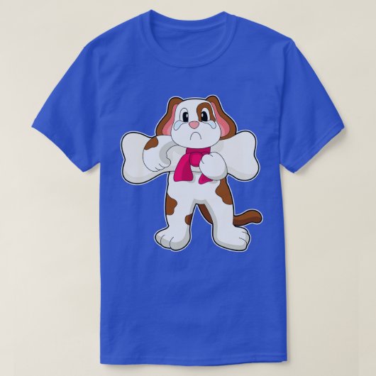 Hondenbotsterkte training t-shirt (Design voorkant)