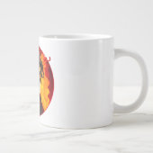 hondenbrandweerman grote koffiekop (Rechts)