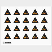 hondencadeau Boo Corgi Halloween | Sticker (Vel)