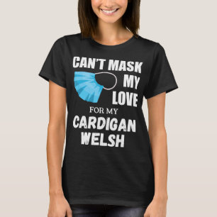 hondencadeau Cant Mask Mijn Liefde Voor Vest Wel T-shirt