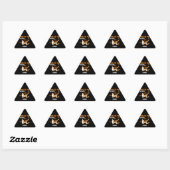 hondencadeau | Corgi kostuum Halloween Sticker (Vel)