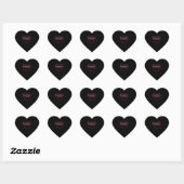 hondencadeau | Dalmatische Moeder Mooi Hart Sticker (Vel)