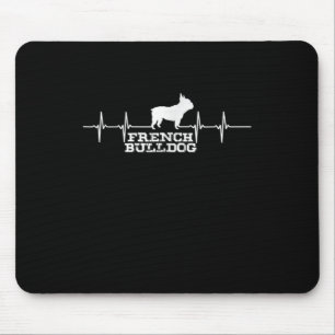 hondencadeau Franse Bulldog Heart Muismat