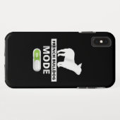 hondencadeau | Franse Bulldog-modus Case-Mate iPhone Case (Achterkant (horizontaal))