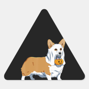hondencadeau Grappige Halloween Geest Pompoen Ho Sticker