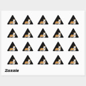 hondencadeau | Grappige Halloween Geest Pompoen Ho Sticker (Vel)