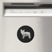 hondencadeau | Hevige Franse buldog Magneet (Insitu (Vaatwasser))