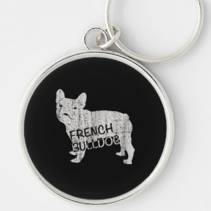 hondencadeau   Hevige Franse buldog Sleutelhanger