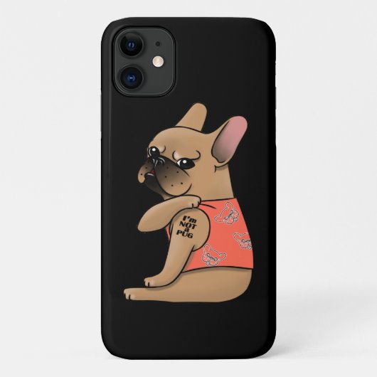 hondencadeau | Ik ben geen Franse buldog Case-Mate iPhone Case (Achterkant)