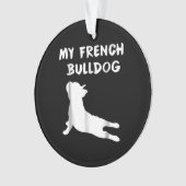 hondencadeau | Mijn Franse buldog Ornament (voorkant)