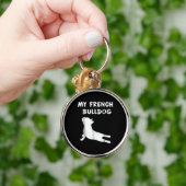 hondencadeau | Mijn Franse buldog Sleutelhanger (Hand)